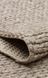 Плетёный шерстяной ковёр Canary Yarn Basketweave коричневый, &Oslash; 250 см Basketweave Brown фото 2