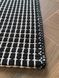 Плетёный хлопковый ковёр Canary Dendy 201 белый с чёрным, 80&times;200 см 201C.BL.80200 фото 2