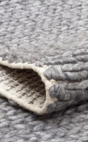 Килим Canary Yarn Basketweave Grey 170*240 Basketweave Grey фото