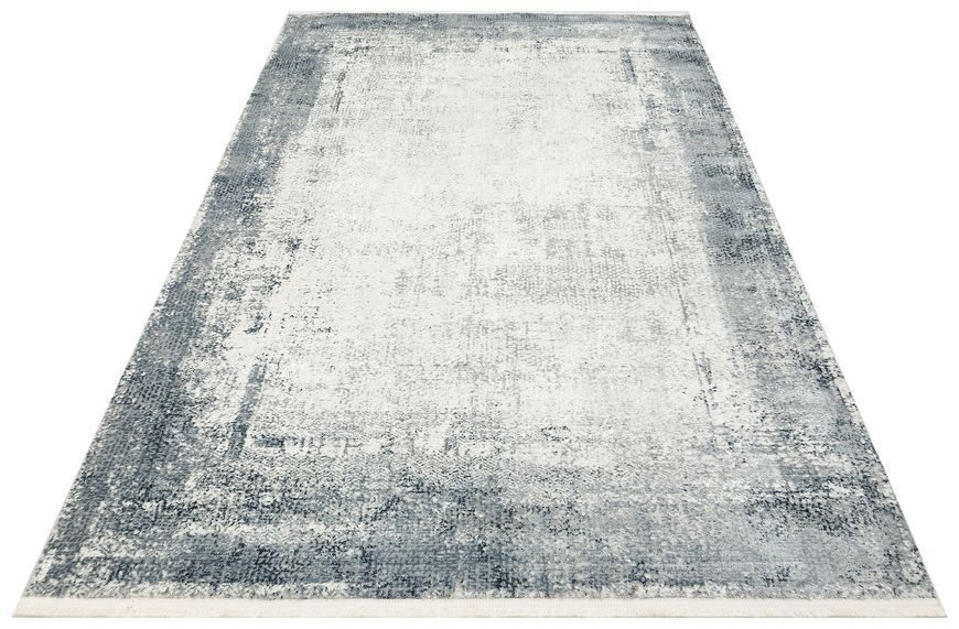 Современный ковёр Canary Marina MRN 06 серый с синим, 240&times;340 см MRN 06 Cream Grey фото