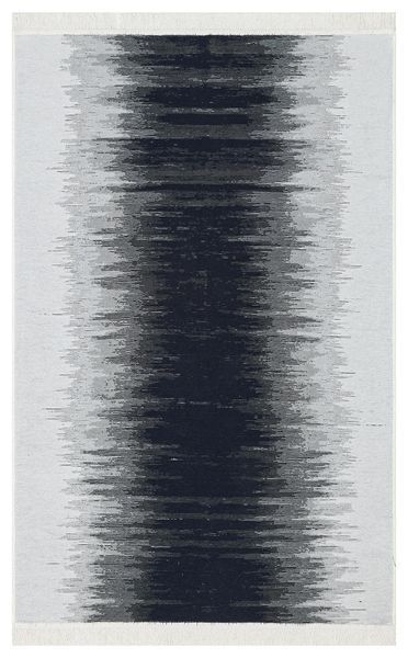 Ковер Canary Aura AU 40 Black White 80*150 CNR-1432 фото