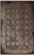 Безворсовый ковёр из вискозы Canary Amber AMB 02 чёрный с коричневым, 160&times;230 см AMB 02 Antrasit Vizon фото 1