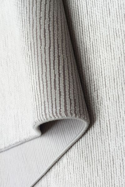 Безворсовий килим з віскози Canary Zen Plain сірий, 160&times;230 см CNR-1382 фото