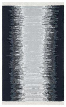 Килим Canary Aura AU 40 Black White 160*230 CNR-1434 фото