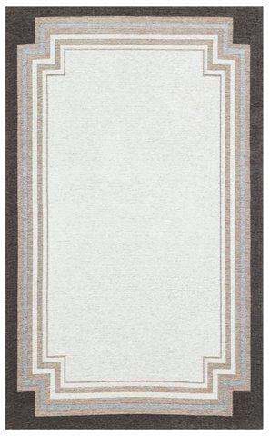 Безворсовый ковёр Canary Solar SLR 45 серый с белым, 200&times;290 см SLR-45-Beige-Grey-XW фото