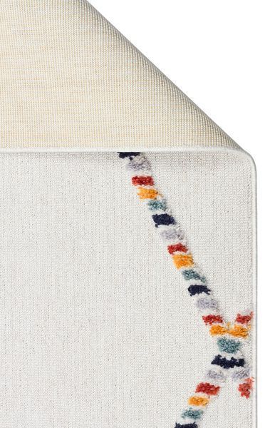Скандинавський килим Canary Zenly ZN 04 білий, 120&times;180 см ZN 04 MULTY фото