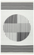 Ковер Canary Aura AU 25 White Black 80*150 AU 25 White Black фото 1