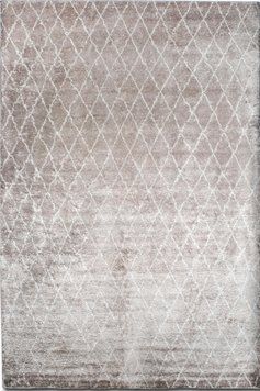 Пухнастий килим з бананового шовку Canary Valore бежевий з молочним, 250&times;350 см Beige-White фото
