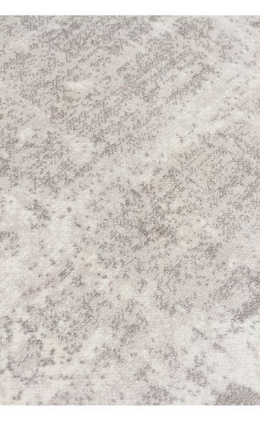 Безворсовый ковёр из вискозы Canary Olimpos 01 серый с молочным, 240&times;340 см 01 Cream Grey фото