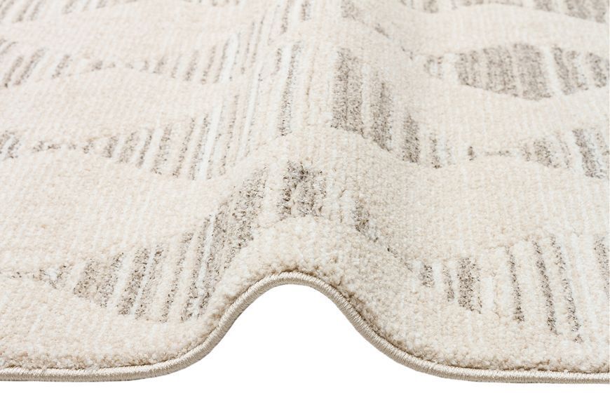 Скандинавский ковёр Canary Scandi 01 молочный с антрацитовым, 80&times;150 см NDC 01 Cream Grey фото