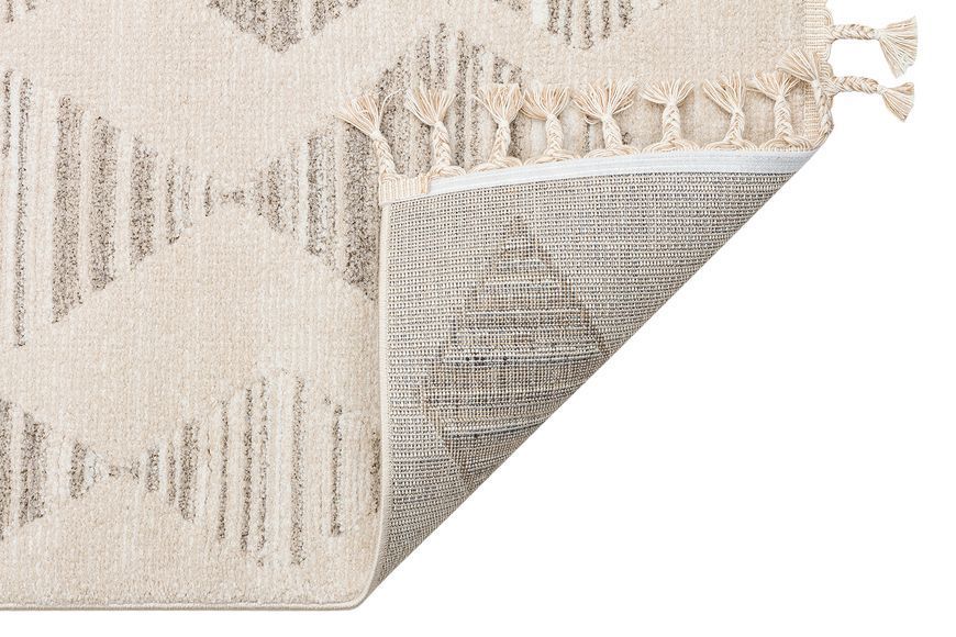 Скандинавский ковёр Canary Scandi 01 молочный с антрацитовым, 80&times;150 см NDC 01 Cream Grey фото