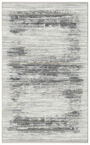 Безворсовый бамбуковый ковёр Canary Lino 24 серый с бежевым, 300&times;400 см LN 24 Grey Beige фото