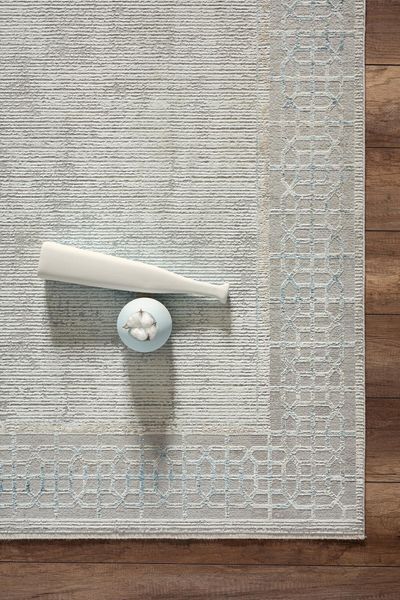 Ковёр из вискозы Canary Balance 4305 серый с голубым, 200&times;300 см CNR-1035 фото