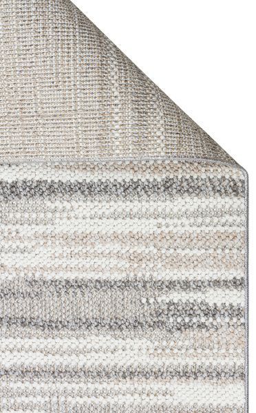Безворсовый ковёр Canary Core 01 синий с молочным, 80&times;150 см MOT 01 Grey White фото