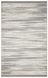 Безворсовый ковёр Canary Core 01 синий с молочным, 80&times;150 см MOT 01 Grey White фото 1