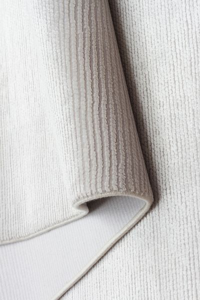 Безворсовий килим з віскози Canary Zen Plain молочний, 160&times;230 см CNR-1386 фото