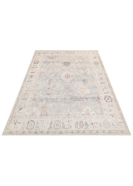 Безворсовий килим Canary Belle BL 02 бежевий з блакитним, 160&times;230 см BL 02 Sky фото