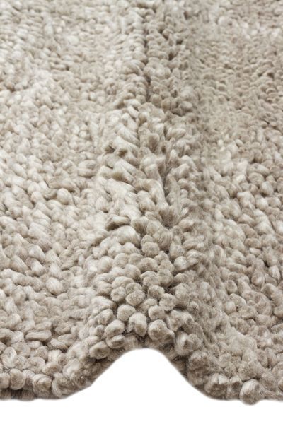 Пушистый шерстяной ковёр Canary Cozy коричневый, 80&times;150 см CNR-1488 фото