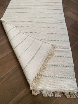 Килим Canary Casa 143 Cream Aqua 80x150 CNR-2269 фото