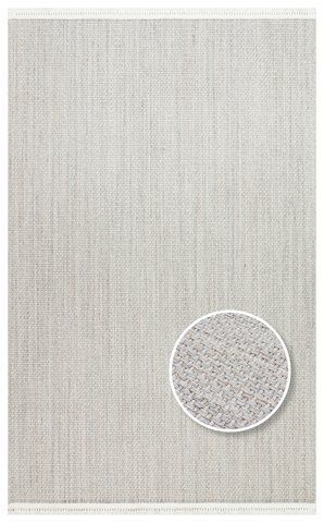 Плетёный ковёр Canary Loam 03 серый с бежевым, 80&times;150 см CNR-1277 фото