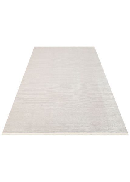 Безворсовый ковёр из вискозы Canary Zen Plain молочный, 300&times;400 см CNR-1389 фото