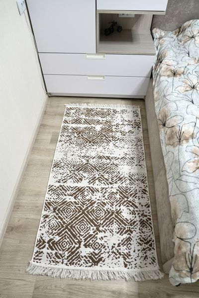 Килим Canary 974 Brown White 120*180 CNR-2128 фото