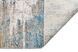 Безворсовый бамбуковый ковёр Canary Lino 23 бежевый с синим, 300&times;400 см LN 23 Beige Blue фото 3
