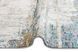 Безворсовый бамбуковый ковёр Canary Lino 23 бежевый с синим, 300&times;400 см LN 23 Beige Blue фото 2