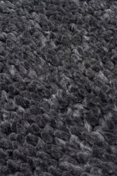 Пушистый шерстяной ковёр Canary Cozy антрацитовый, 80&times;150 см CNR-1493 фото