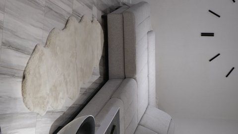 Хутряний килимок Canary Bunny бежевий, 75&times;200 см BBD75200 фото