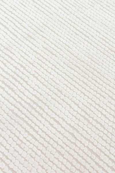 Безворсовый ковёр из вискозы Canary Zen Border молочный, 160&times;230 см CNR-1394 фото
