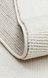 Плетений килим Canary Fiber Plain білий, 80&times;300 см CNR-1792 фото 2