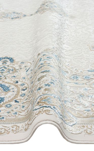 Килим Canary Calibre CLB PLM 01 Cream Blue 160*230 CNR-1238 фото
