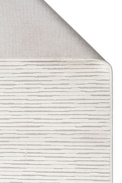Безворсовый ковёр из вискозы Canary Iceberg Stripe серый, 200&times;300 см CNR-1848 фото