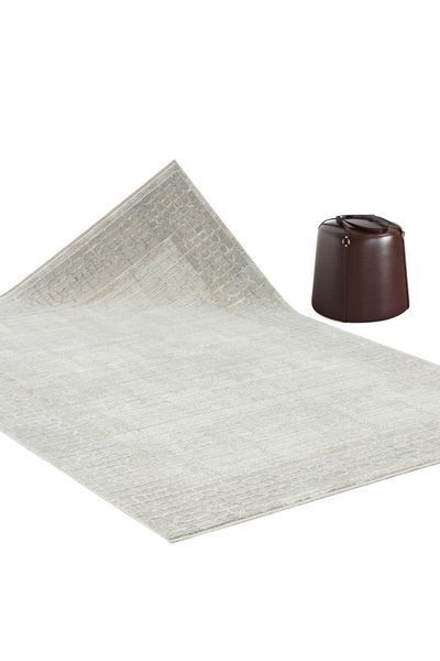 Ковёр из вискозы Canary Balance 4306 SAMBA серый с молочным, 80&times;150 см CNR-1036 фото
