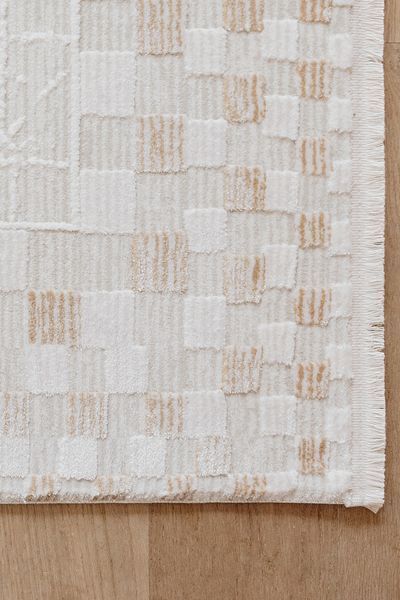 Килим Canary Flax 4406 HENNA бежевий з молочним, 160&times;230 см CNR-986 фото