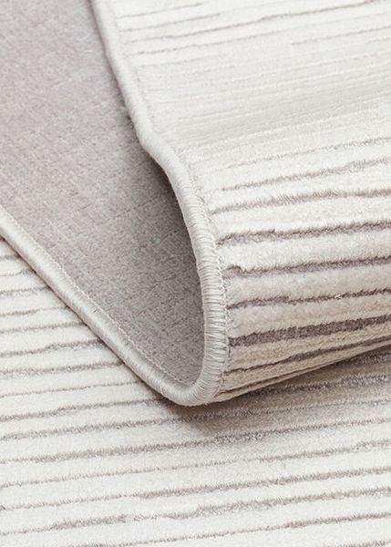 Безворсовый ковёр из вискозы Canary Iceberg Stripe серый, 200&times;300 см CNR-1848 фото