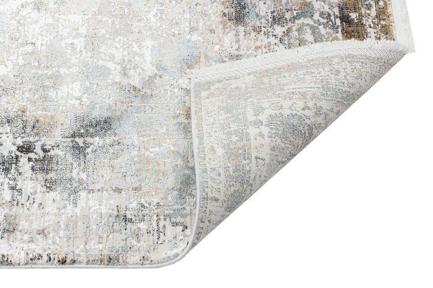 Безворсовий бамбуковий килим Canary Lino 04 сірий, 80&times;150 см LN 04 Grey фото