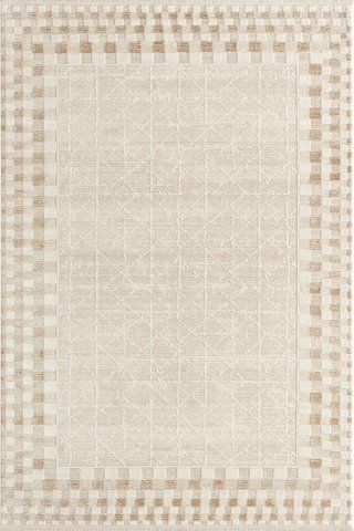 Ковёр Canary Flax 4406 HENNA бежевый с молочным, 200&times;290 см CNR-987 фото