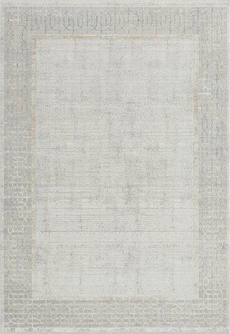 Ковёр из вискозы Canary Balance 4306 SAMBA серый с молочным, 140&times;200 см CNR-1037 фото