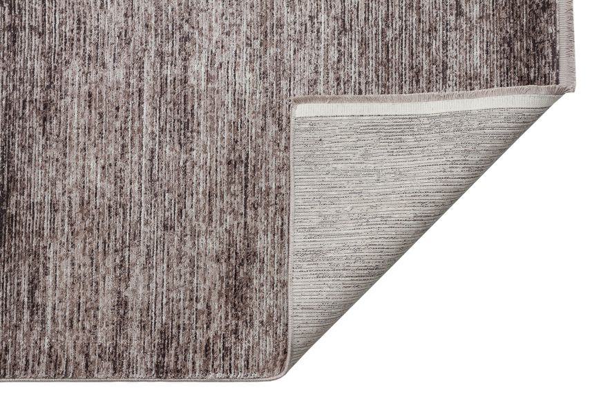 Безворсовий бамбуковий килим Canary Verano VR Plain коричневий з антрацитовим, 160&times;230 см CNR-468 фото