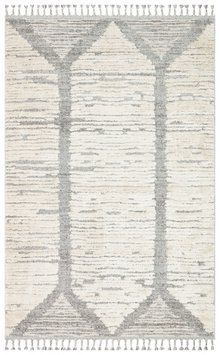 Килим Canary Sydney SYD 01 White Grey 80*150 CNR-469 фото