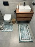 Набор ковров для ванной комнаты и туалета Model 24 "60х100 и 60х50" model 24 фото