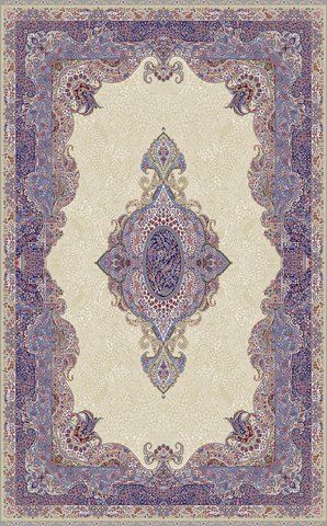 Безворсовий килим з віскози Canary Baron BR 02 білий, 240&times;340 см BR 02 Cream фото