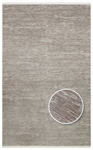 Пухнастий килим Canary Basic BSC Plain сірий, 240&times;340 см CNR-1292 фото