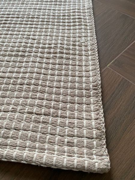 Плетёный хлопковый ковёр Canary Dendy 201 бежевый, 80&times;300 см 201C.B.80300 фото
